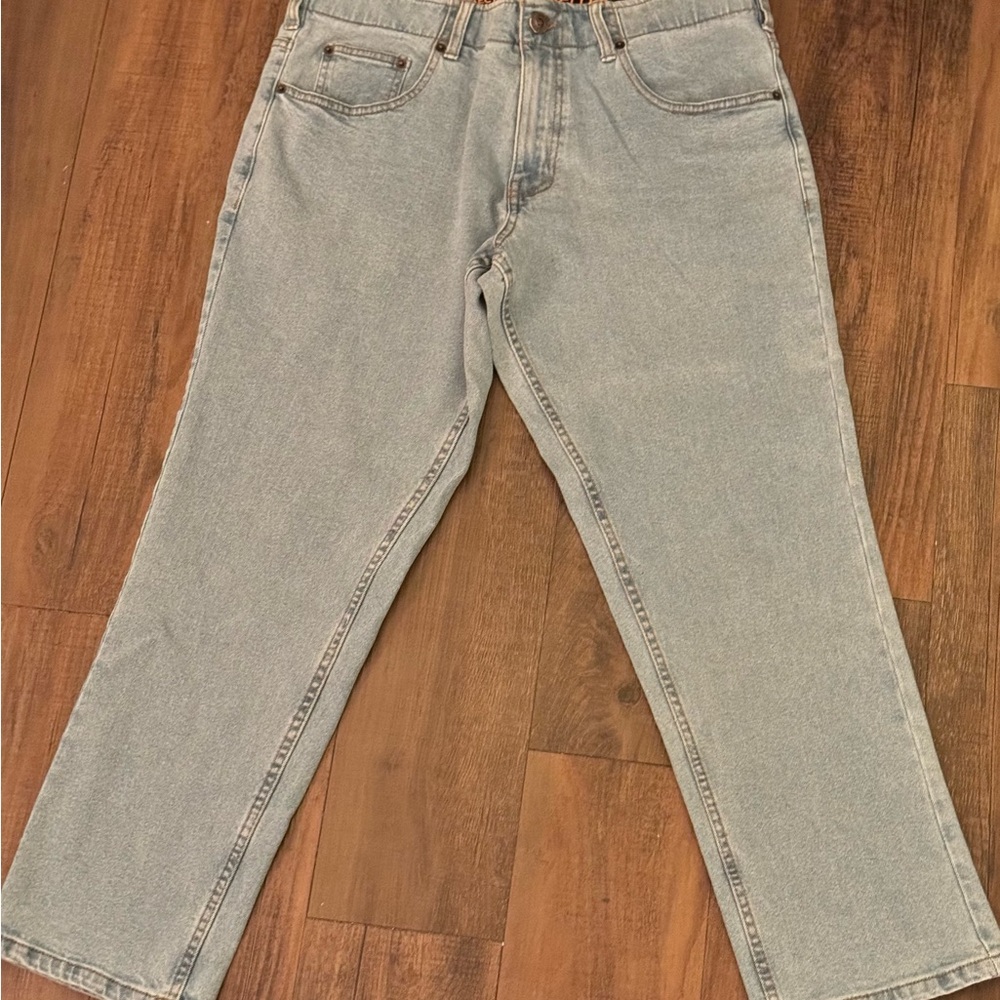 Architect Jeans Men 34X29 Blue Denim ActiveFlex Slim Fit Straight Leg EUC